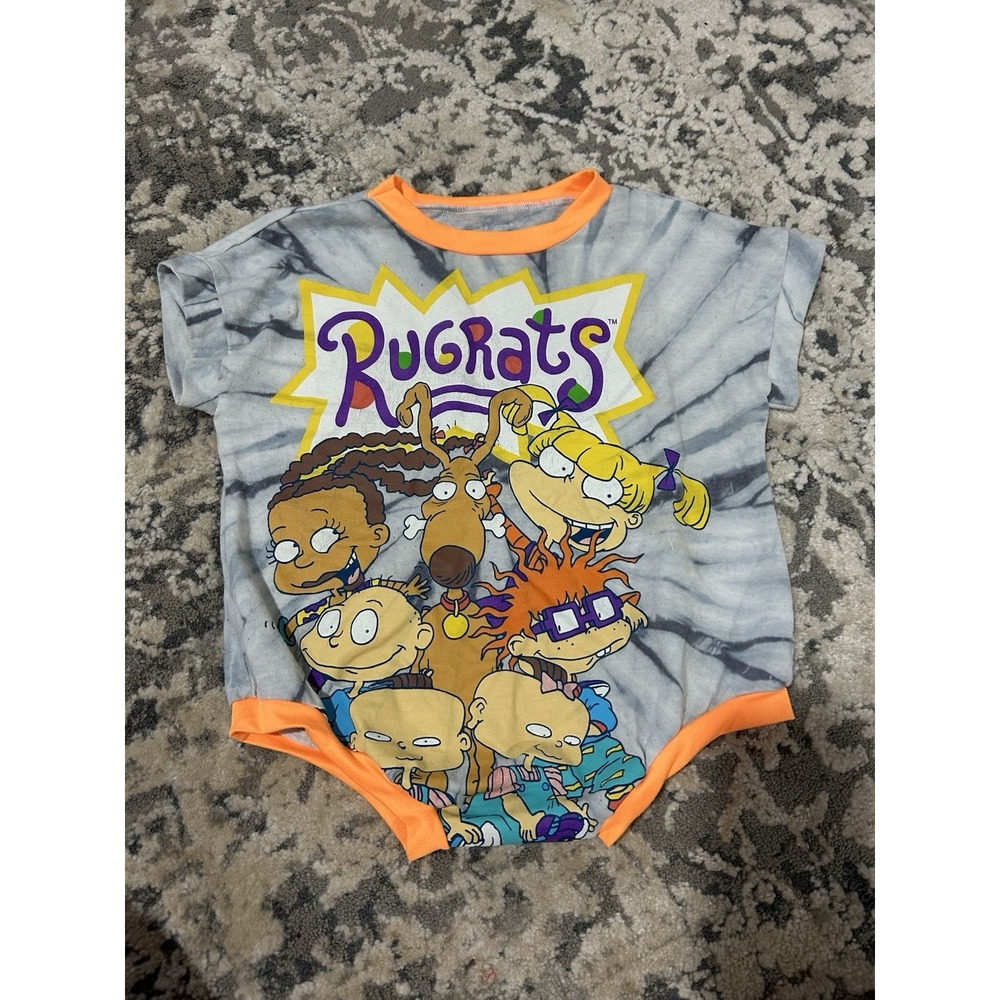 Handmade‎ Rugrats Toddler One Piece Bubble Romper Size 12-18 Months
